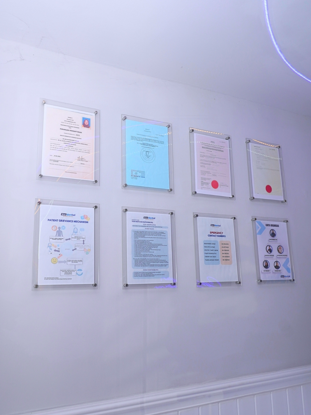 Sijil & perakuan pendaftaran klinik