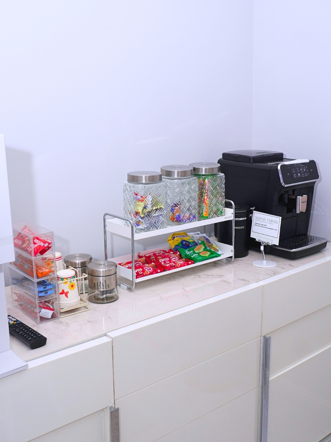 Coffee bar & snek untuk pesakit